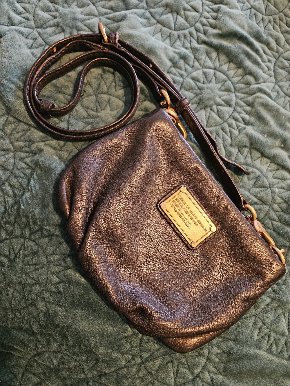 Marc by Marc Jacobs Black Leather Crossbody Bag
